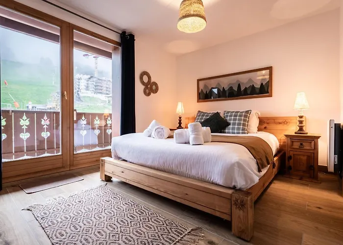 Duplex Renove Au Centre Avec Parking Et Wifi - Fr-1-755-26 * La Plagne